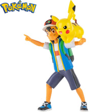 Cargar imagen en el visor de la galería, Pokemon Ash y Pikachu figura
