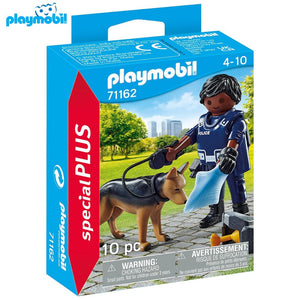 Playmobil 71162 policía con perro Special Plus