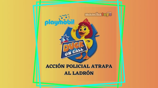 Acción policial atrapa al ladrón Playmobil Duck on Call (70918)