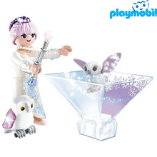 Cargar imagen en el visor de la galería, Princesa flor de hielo holograma Playmobil
