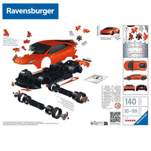 Cargar imagen en el visor de la galería, Puzzle 3d Lamborguini Huracán Ravensburger
