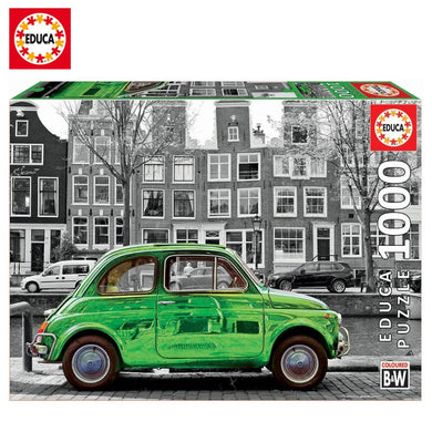 Puzzle coche en Amsterdam