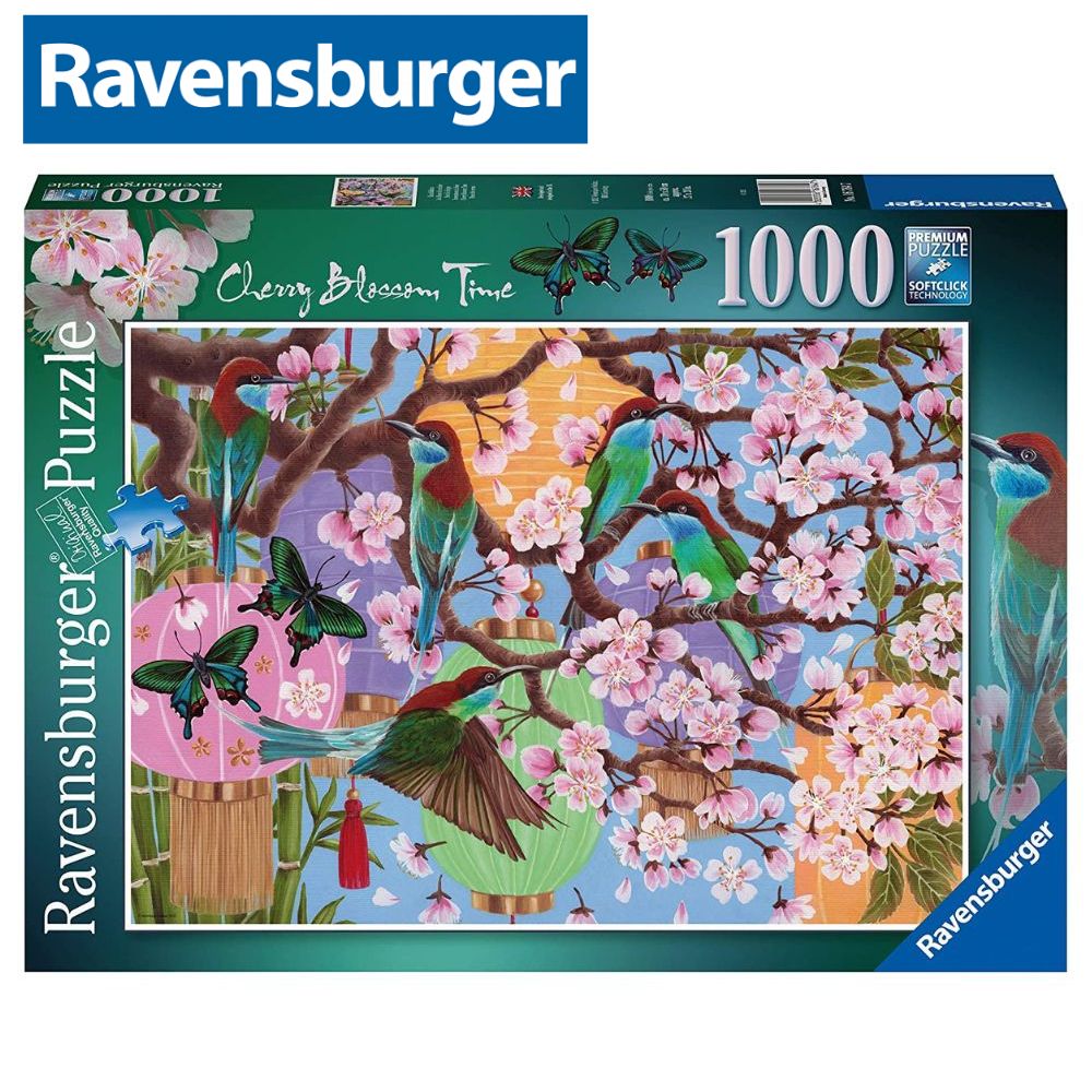 Puzzle flores de cerezo 1000 piezas Ravensburger