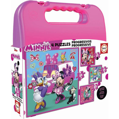 puzzle maleta Minnie progresivos