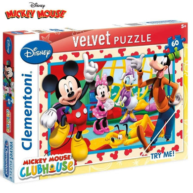 Puzzle Mickey Goofy Minnie Daisy Velvet