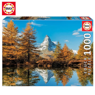 Puzzle Monte Cervino otoño 1000 piezas