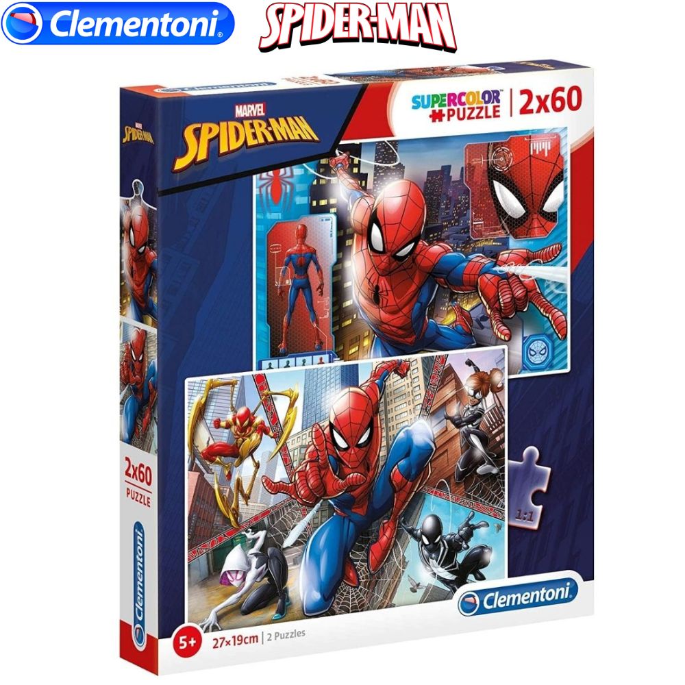 Puzzle Spiderman Clementoni Supercolor