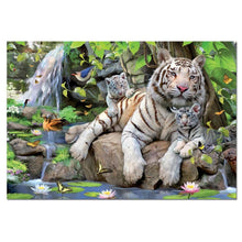 Cargar imagen en el visor de la galería, Puzzle tigres de bengala 1000 piezas Educa
