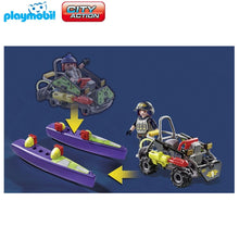 Cargar imagen en el visor de la galería, quad Playmobil fuerzas especiales
