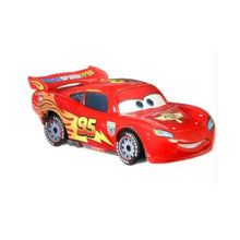 Cargar imagen en el visor de la galería, Rayo McQueen Cars con ruedas de competición pullback retro fricción
