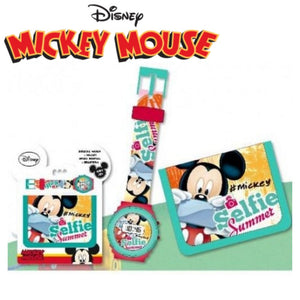 Reloj Mickey Mouse billetera