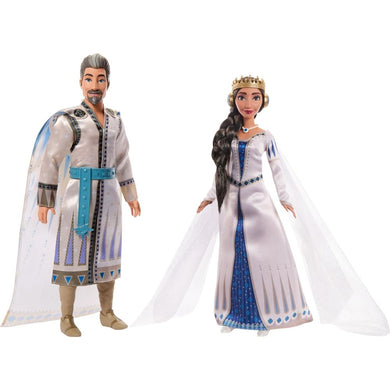 Reina Amaya y Rey magnífico Wish Disney