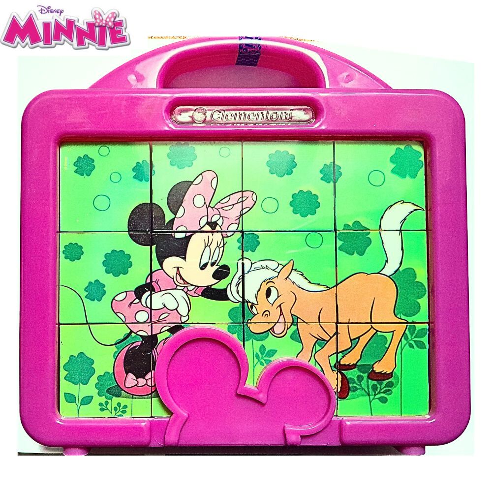Rompecabezas Minnie Mouse 12 cubos