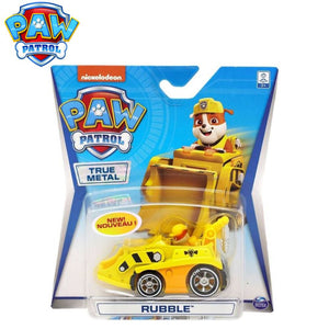 Rublle coche metal patrulla canina