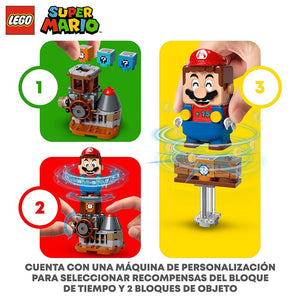 Set creación propia aventura Lego súper Mario
