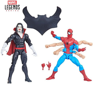 Spiderman Morbius figuras Marvel Legends