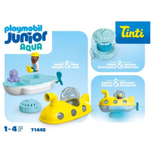 Cargar imagen en el visor de la galería, Submarino Tinti Playmobil Junior Aqua (71440)
