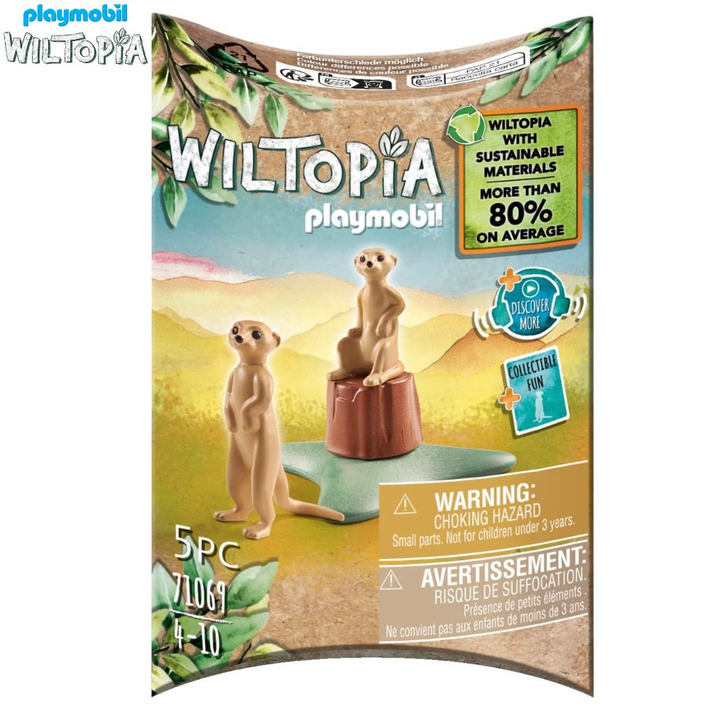 Suricatas Playmobil 71069 Wiltopia