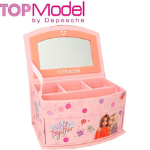 Cargar imagen en el visor de la galería, Top Model joyero rosa con espejo
