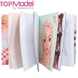 Top Model libro para colorear