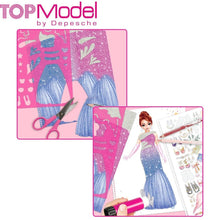 Cargar imagen en el visor de la galería, Topmodel Glamour cuaderno para colorear
