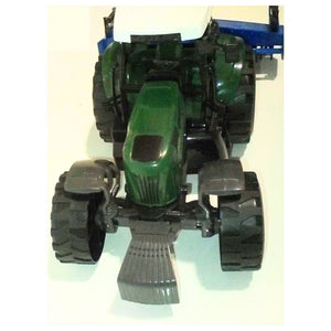 tractor con cultivador de juguete