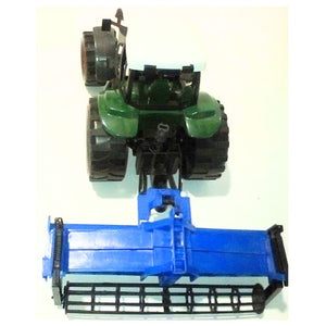 tractor con gradas rotativas de juguete