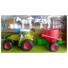 Cargar imagen en el visor de la galería, Tractor con remolque de juguete
