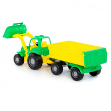 Cargar imagen en el visor de la galería, Tractor con pala y remolque 45 cm
