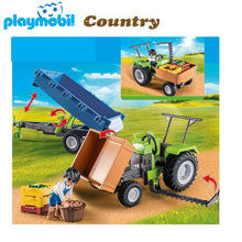 Cargar imagen en el visor de la galería, tractor verde de Playmobil
