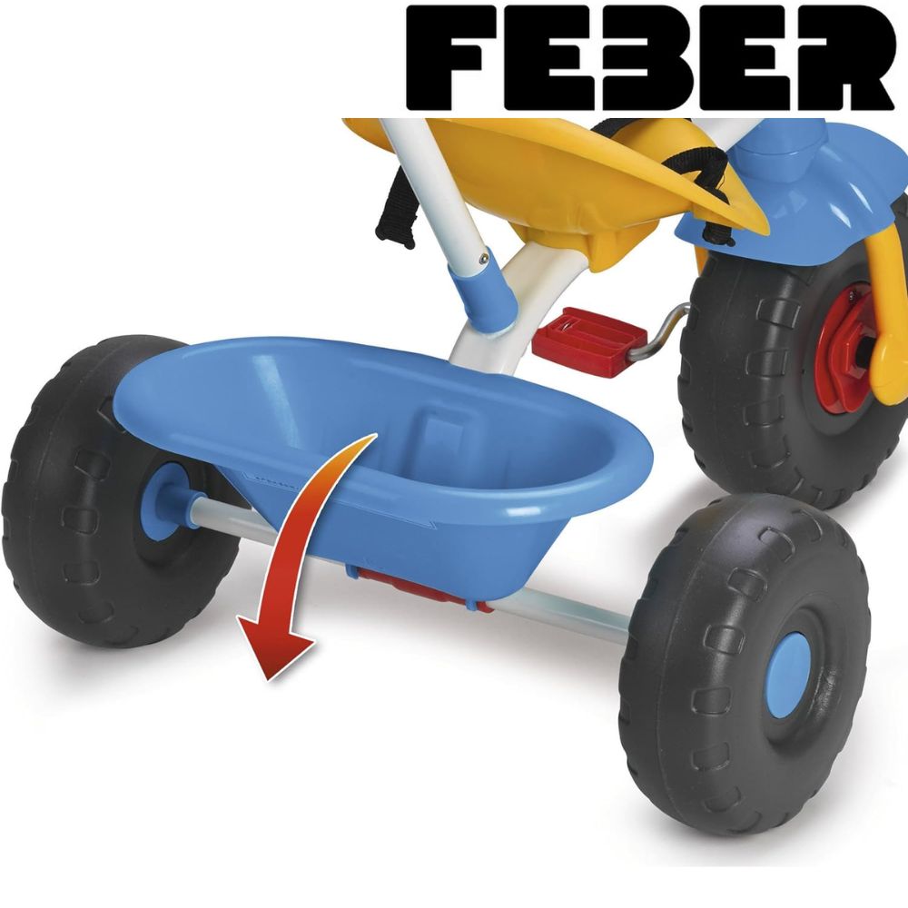 Bicicleta Bebe Feber Triciclo Baby Trike Em Rosa Compara