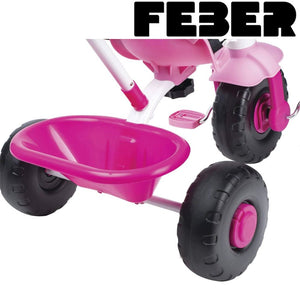 Triciclo rosa Feber