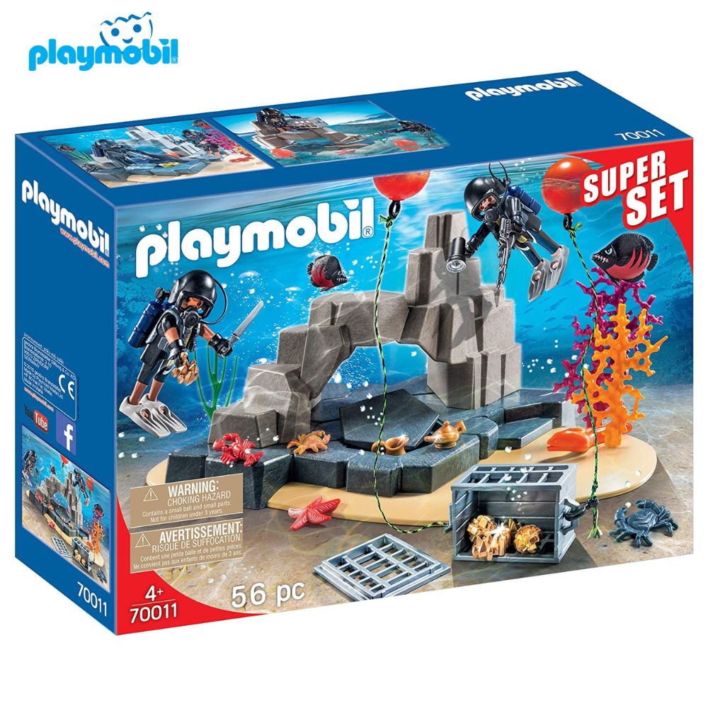 Unidad de buceo Playmobil 70011