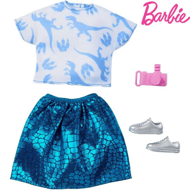 Vestido Barbie azul turquesa