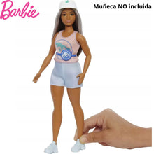 Cargar imagen en el visor de la galería, Vestido Barbie ropa corta con gorra
