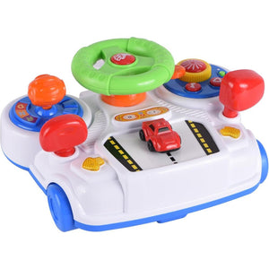 Volante conducción para bebés con sonidos y luces