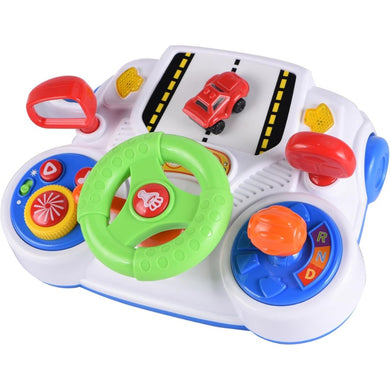 Volante conducción para bebés con sonidos y luces