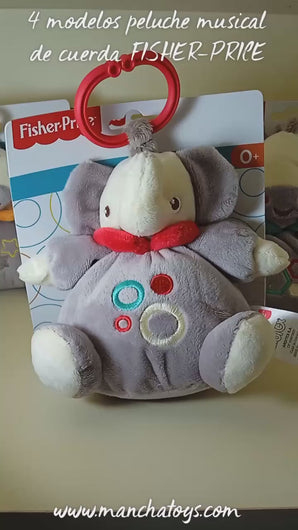 Jirafa peluche musical muñeco con cuerda Fisher Price