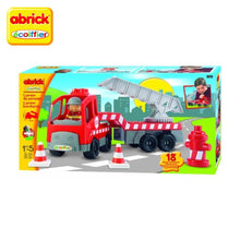 Cargar imagen en el visor de la galería, Camión de bomberos bloques Abrick juguete Ecoiffier-(1)
