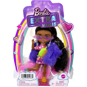 Barbie extra mini muñeca vestido estampado-