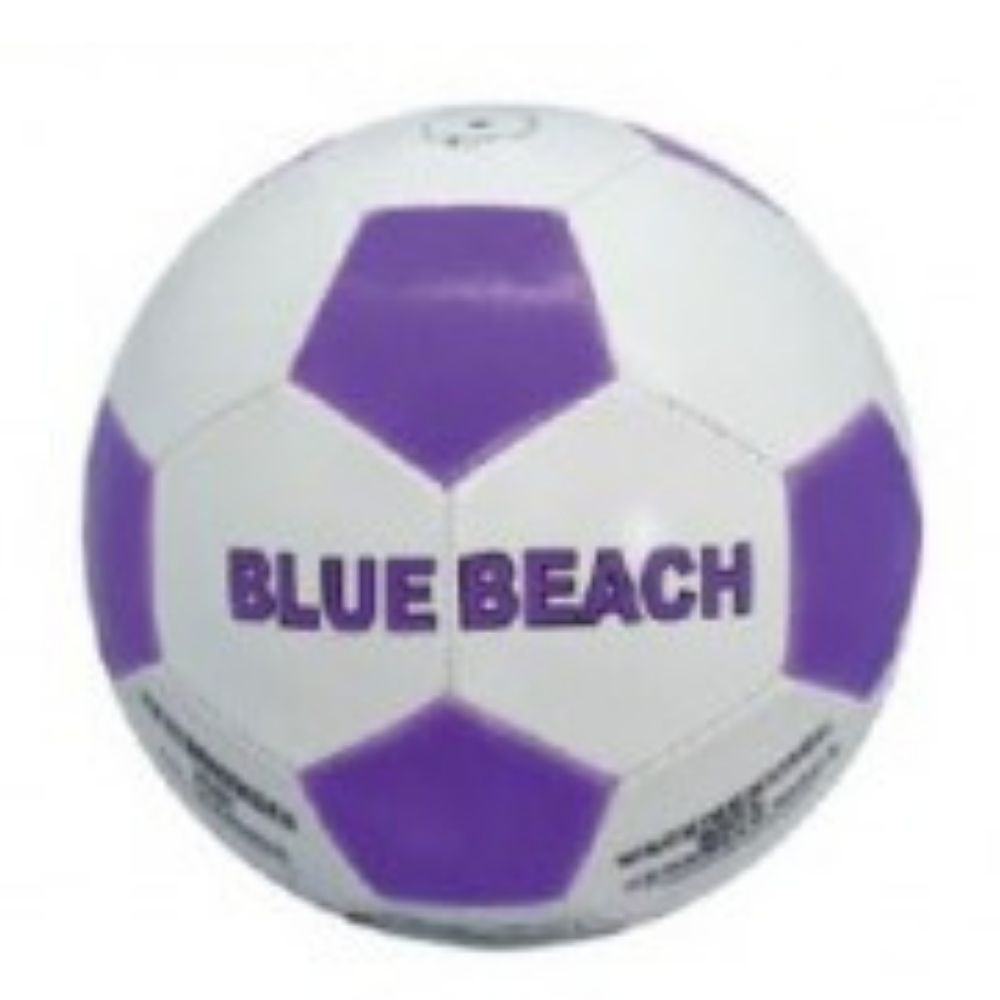 BALON DE FUTBOL BLUE BEACH PVC 68 CM. (Morado ó rojo)