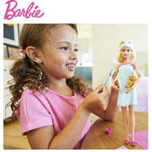 Cargar imagen en el visor de la galería, Barbie spa muñeca rubia con perrito bienestar (GJG55)-(1)
