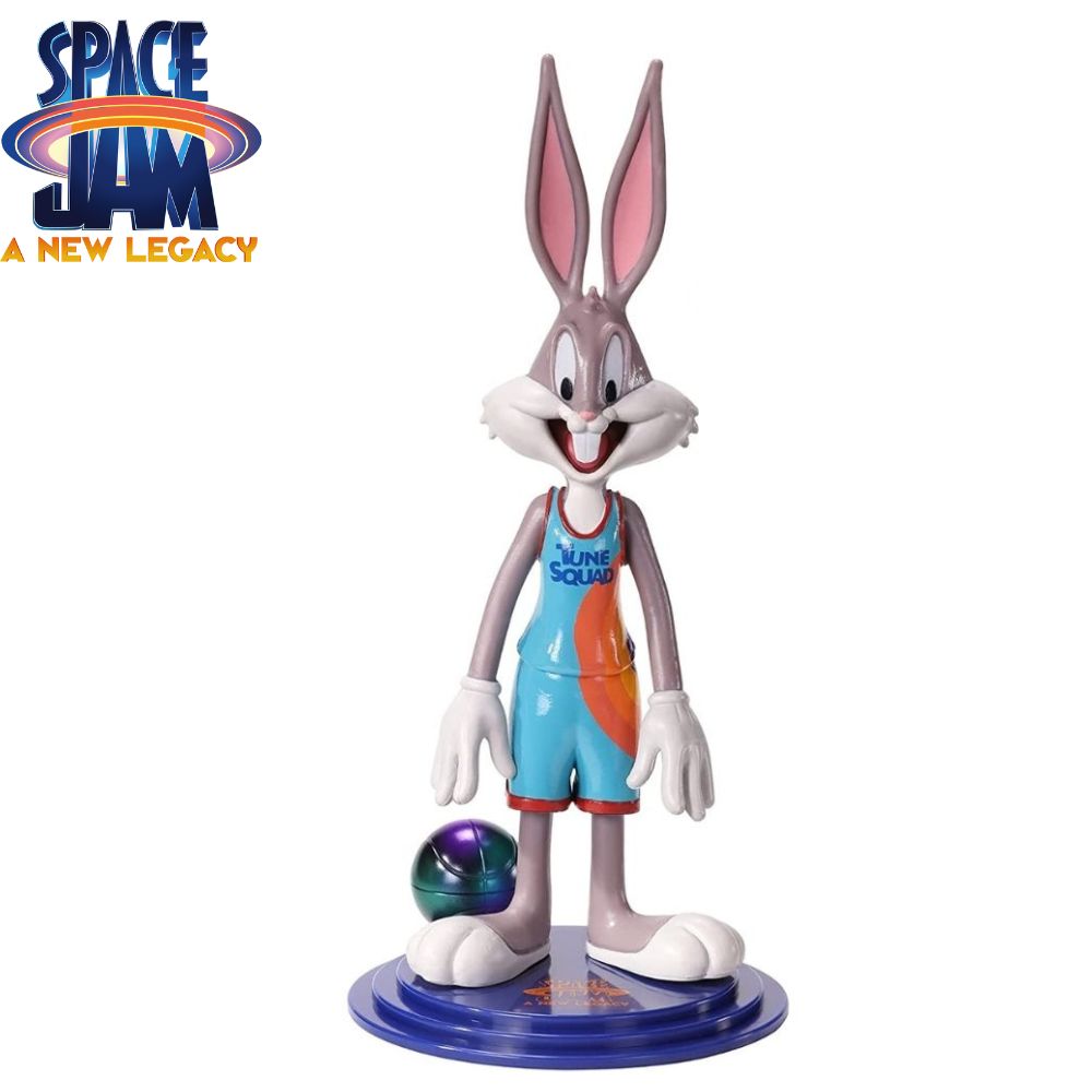 Bugs Bunny Space Jam a New Legacy figura maleable Bendyfigs