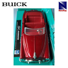 Cargar imagen en el visor de la galería, Buick Roadmaster rojo a escala 1/43 miniatura New Ray-(1)
