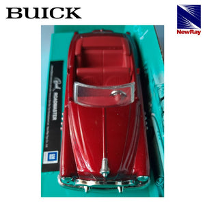 Buick Roadmaster rojo a escala 1/43 miniatura New Ray-(1)