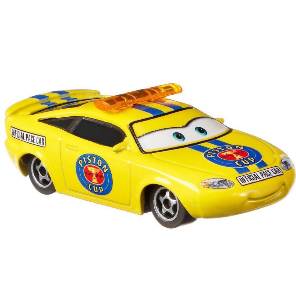 Coche de Cars Charlie Checker Disney Pixar original Mattel (HFB38)