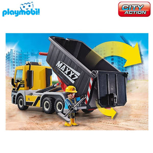 Camión construcción volquete Playmobil City Action (70444)-(2)