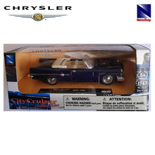 Cargar imagen en el visor de la galería, Chrysler 300E (1959) azul New Ray miniatura a escala 1/43-(4)
