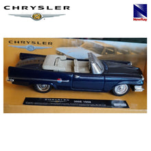 Cargar imagen en el visor de la galería, Chrysler 300E (1959) azul New Ray miniatura a escala 1/43-

