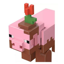 Cargar imagen en el visor de la galería, MINECRAFT figura cerdo fangoso con cubos construir (GTP22)
